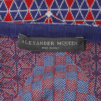 Alexander McQueen Robe à motifs en multicolore