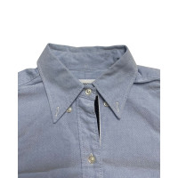 Thom Browne Top Cotton in Blue