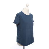 Jil Sander Top Cotton in Petrol