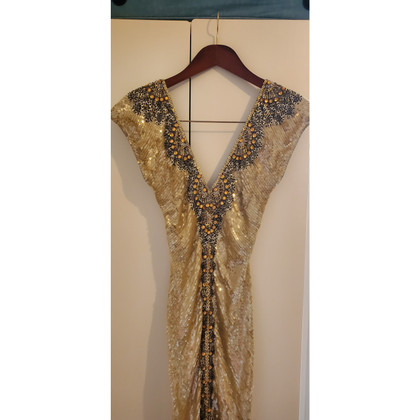 Jenny Packham Kleid aus Seide in Gold