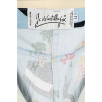 Jc De Castelbajac Paire de Pantalon en Coton en Bleu