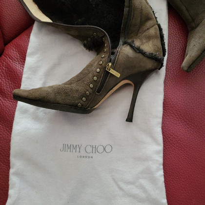 Jimmy Choo Boots Fur in Brown