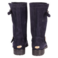 Jimmy Choo Boots Suede in Blue