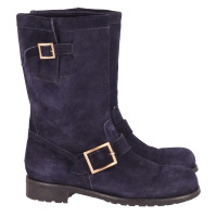 Jimmy Choo Boots Suede in Blue