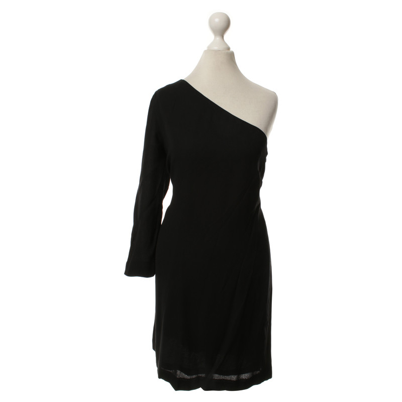 A.L.C. Off-shoulder jurk in zwart