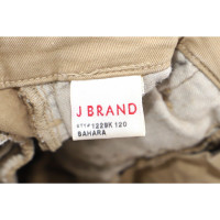 J Brand Paire de Pantalon en Coton en Marron