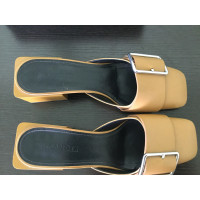 Jil Sander Sandals Leather in Yellow