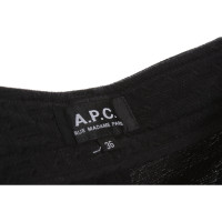 A.P.C. Paire de Pantalon en Noir