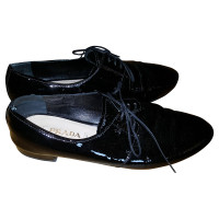 Prada Lace-up shoes in patent leather