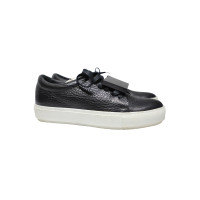 Acne Trainers Leather in Black