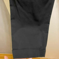 Carven Hose aus Baumwolle in Schwarz