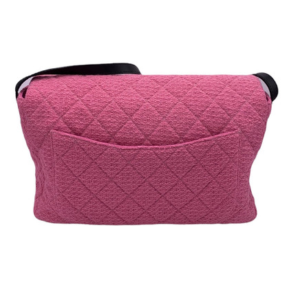 Chanel 2.55 aus Wolle in Rosa / Pink