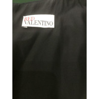 Red Valentino Kleid aus Viskose in Schwarz