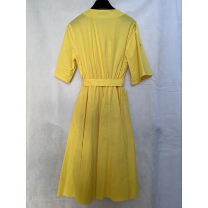 Twinset Milano Kleid aus Baumwolle in Gelb
