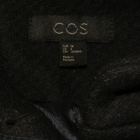 Cos Jacket/Coat Wool in Black