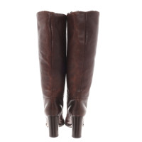 Gianvito Rossi Boots Leather in Brown