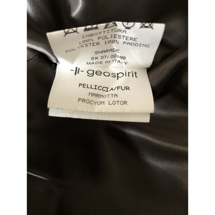 Geospirit Jacket/Coat Cotton in Khaki