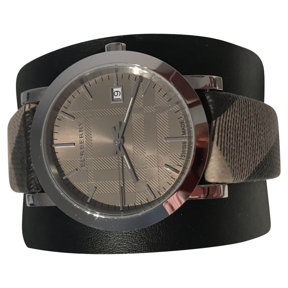 Burberry Watch Leather in Beige