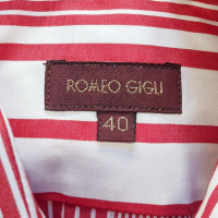 Romeo Gigli Tricot en Coton en Rouge