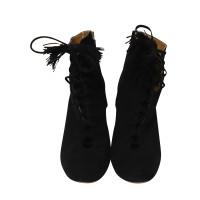 Aquazzura Boots Suede in Black