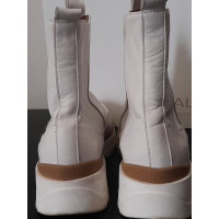 Alysi Ankle boots Leather in White