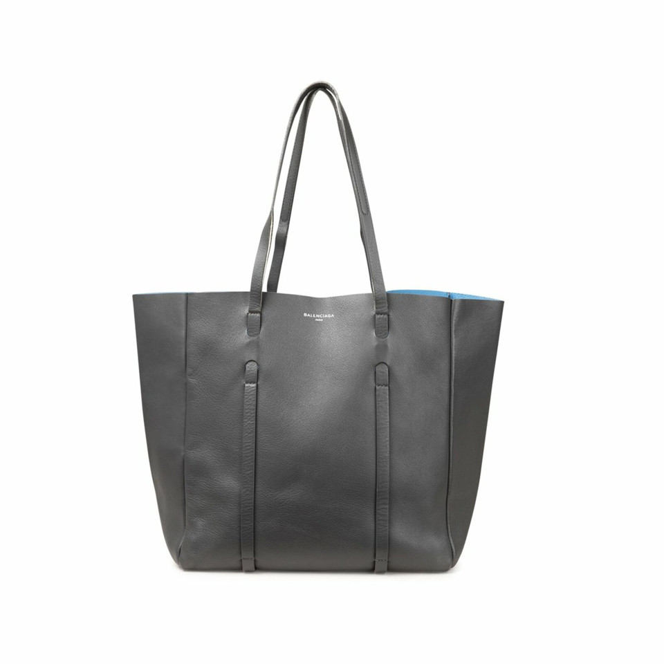 Balenciaga Everyday Bag aus Leder in Grau
