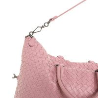 Bottega Veneta Handbag Leather in Pink