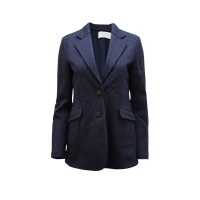 Harris Wharf Blazer aus Wolle in Blau