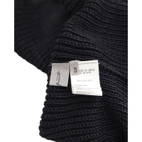 Yohji Yamamoto Top Silk in Black