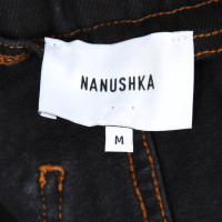 Nanushka  Jupe en Coton en Noir