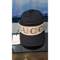 Gucci Hoed/Muts Katoen in Zwart