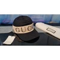 Gucci Hoed/Muts Katoen in Zwart