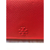 Tory Burch Shoulder bag Leather in Red