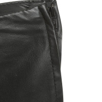 Jimmy Choo For H&M Lederen broek in zwart