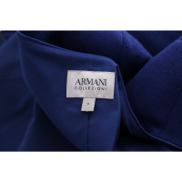 Armani Giacca/Cappotto in Lana in Blu
