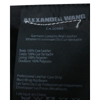 Alexander Wang Jacke/Mantel aus Leder in Braun