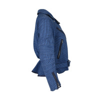 Sacai Jacket/Coat Cotton in Blue