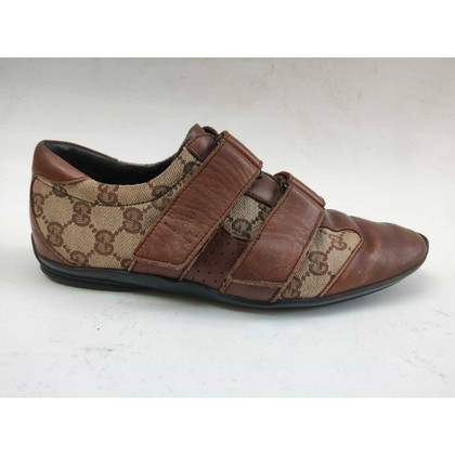 Gucci Trainers Canvas in Brown