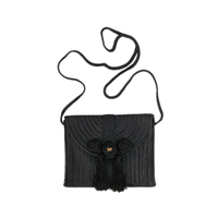 Nina Ricci Handbag Cotton in Black