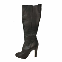 Jimmy Choo Boots Leather in Black