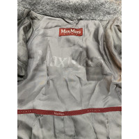 Max Mara Studio Jacket/Coat Wool in Grey
