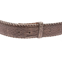 Reptile's House Belt Leather in Taupe
