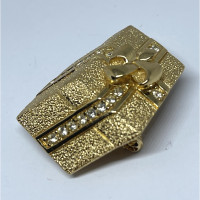 Christian Dior Brosche in Gold