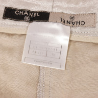 Chanel Hose in Silbern