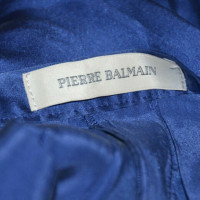 Pierre Balmain Gonna in Seta in Blu