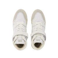 And... Paris Sneakers aus Leder in Weiß