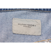 Hunky Dory Jacket/Coat Jeans fabric in Blue