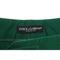 Dolce & Gabbana Broeken Katoen in Groen