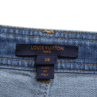 Louis Vuitton 5-Pocket-Jeans in Blau