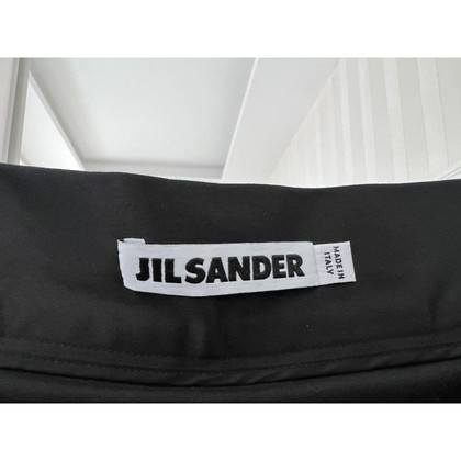 Jil Sander Anzug aus Baumwolle in Schwarz